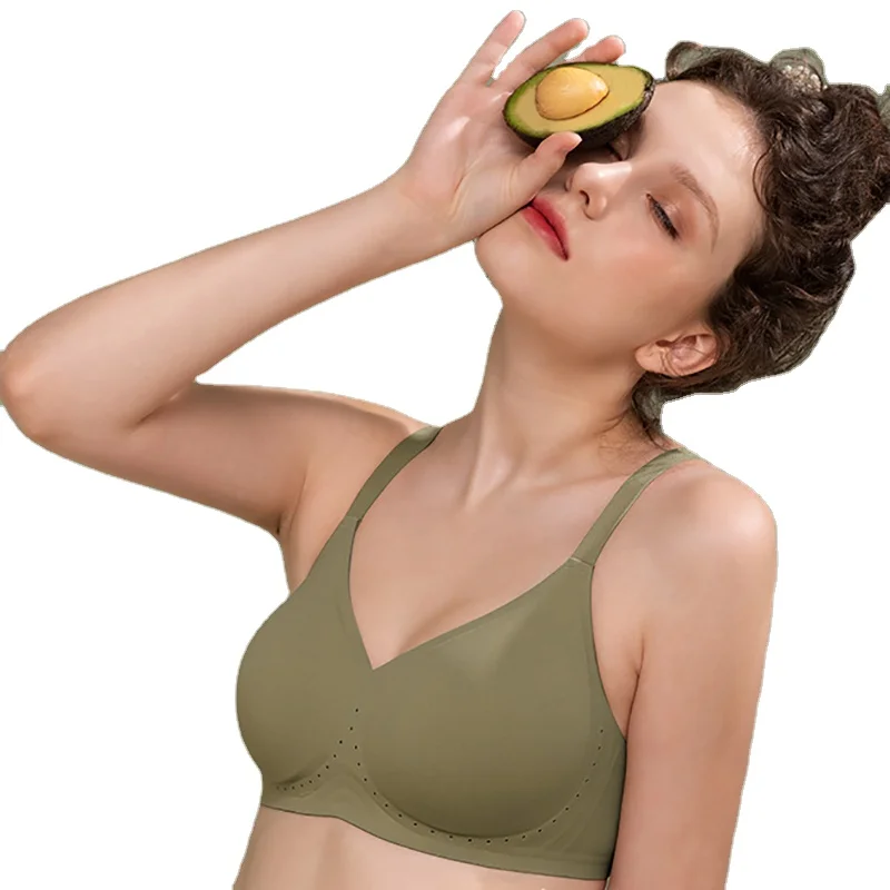 21004 Wholesale High Quality Adjustable Straps Women Soft Jelly Bras