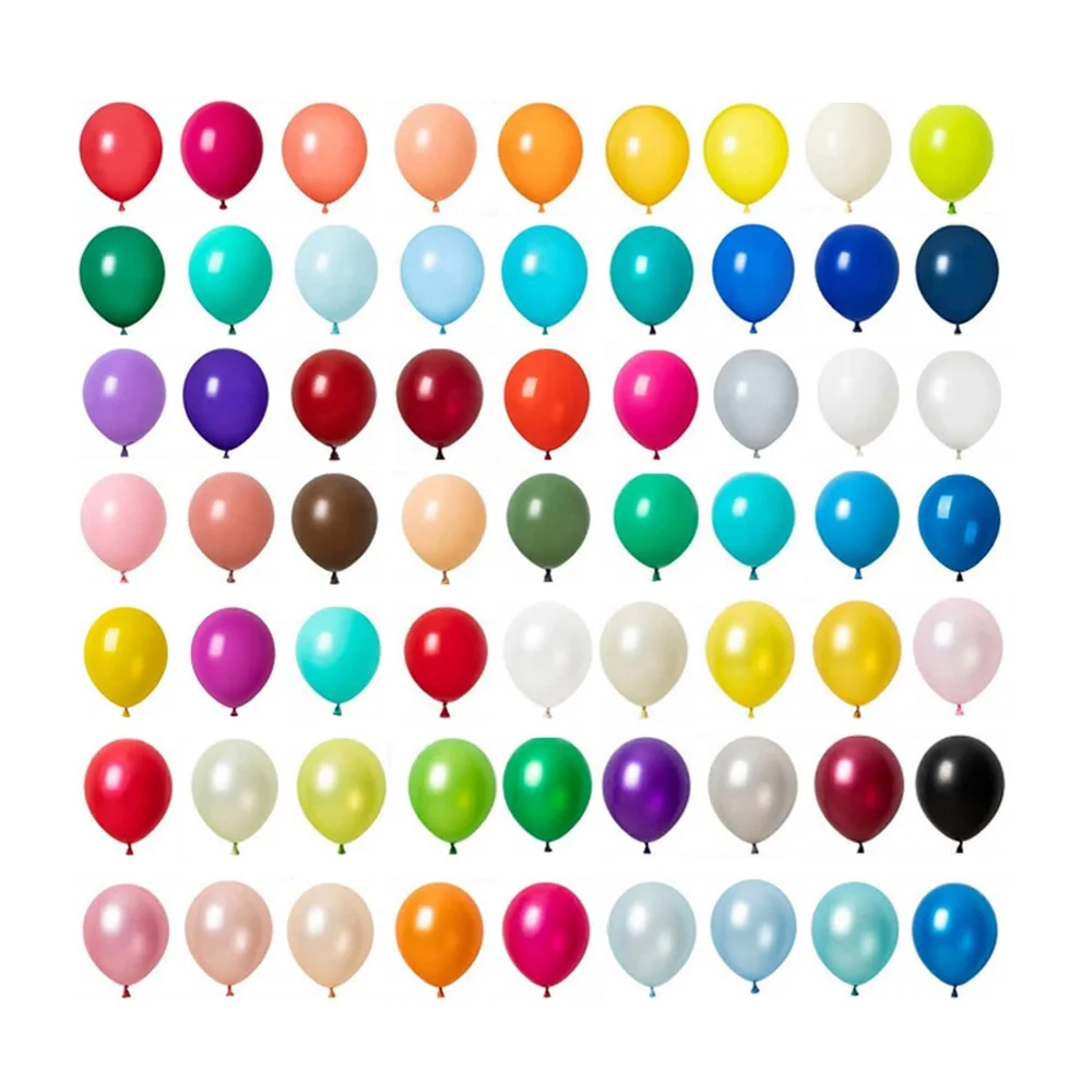 Wholesale High Quality Party Decoration Matte Pearl Retro Color Ballon Helium Biodegradable Latex Thickened 12 Inch 3.2g Balloon