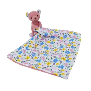 Baby Clothes Wholesale Plant Dye Natural Dye Stylish Comfortable Suitable Baby Muslin Swaddle Blanket