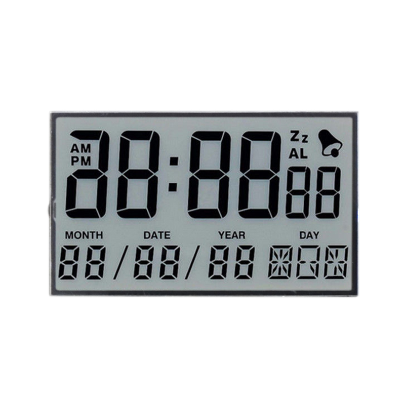 Изготовленный На Заказ Монохромный ЖК-модуль TN 7-сегментный ЖК-дисплей