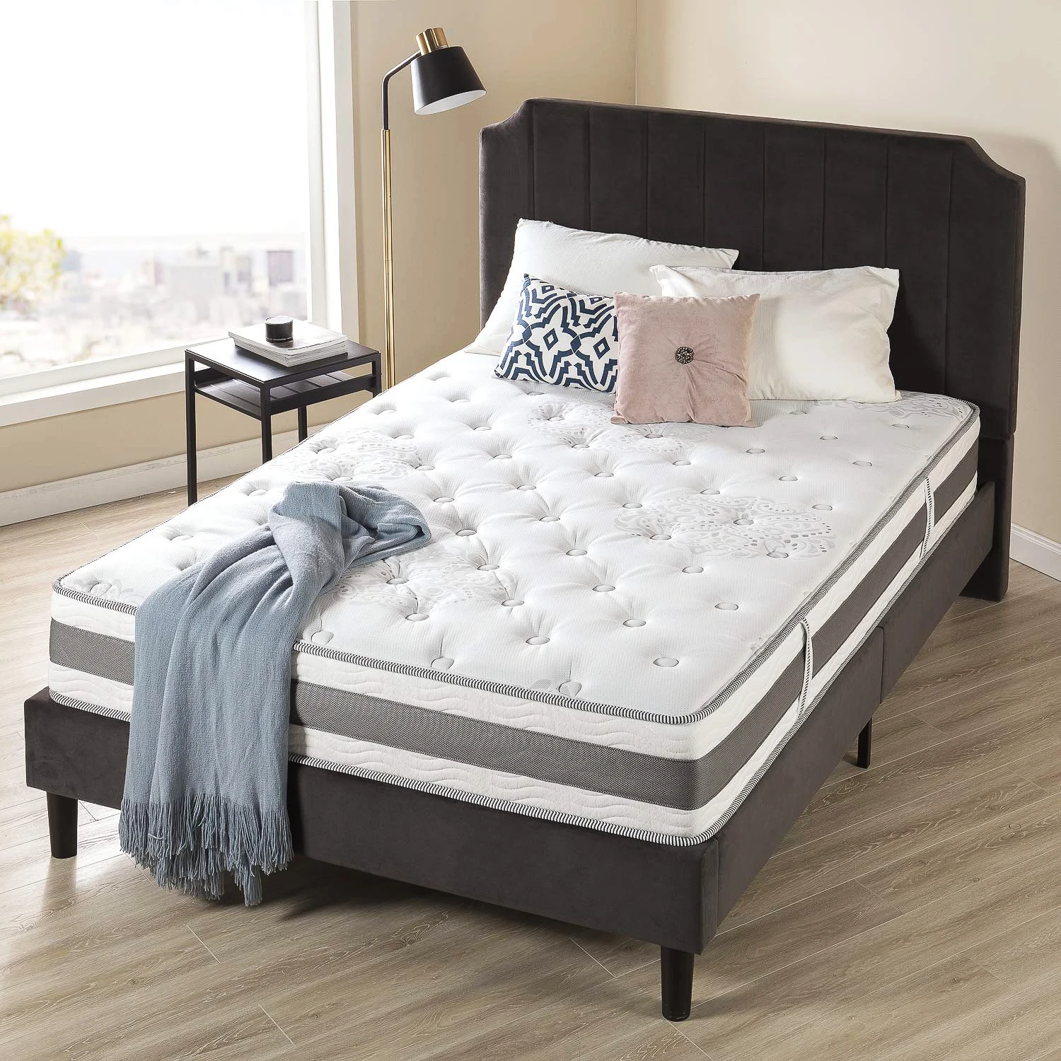 8'' gel memory foam twin mattress