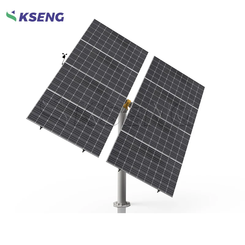 Wholesale Solar Ground Mounting System Solar Single Pole Ground Mounting Brackets Smart PV Tracker System