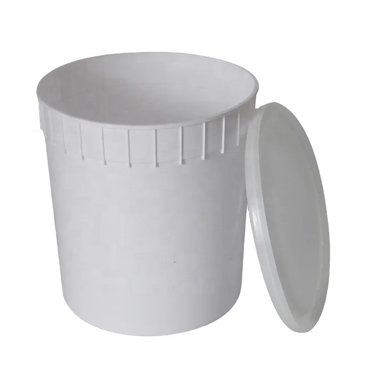 2.5 Gallon Natural HDPE Plastic Dairy Pails (FDA Approved and Freezer