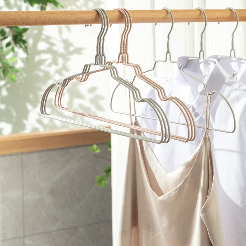 SOLELY 10PCS 15'' Plastic Anti-slip design Hanger Wrinkle-free for clothes