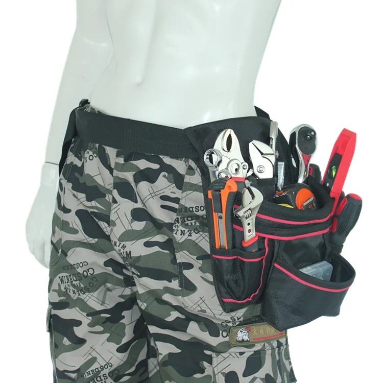 Waist Tool Bag Garden Small Polyester Waist Electrical Tool Kit Bag