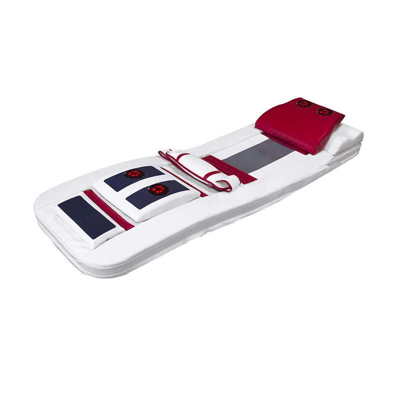 Soft Multiple Function Healthy Full Body Kneading Japan Shiatsu Massage Bed with Heating Vibration Mattress