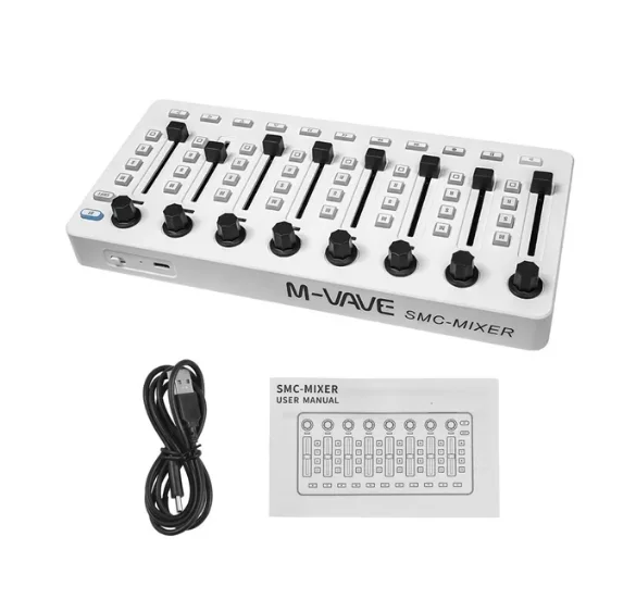 ほとんどの電子機器用M-VAVE SMCミキサーワイヤレスMIDIコントローラー