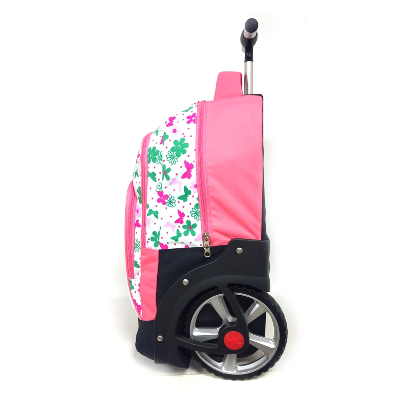 ZAINO CARRELLO TROLLEY SEVEN NEW JACK - SHIFTY GIRL - Rosa