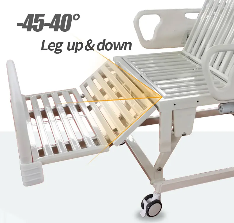 Marco de soporte de Metal para Hospital con función de asiento para ancianos, cama eléctrica para el cuidado del hogar, cama de enfermería con inodoro para el cuidado de ancianos