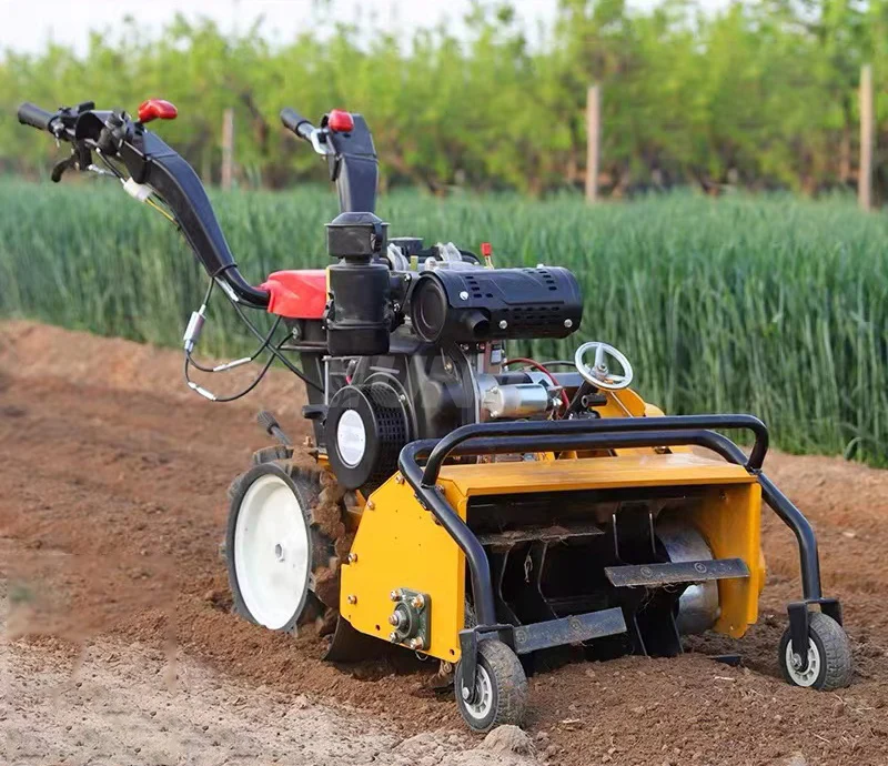 Automatic Walking Weeder Agricultural Gasoline-powered Weeder/4x4 Mini ...