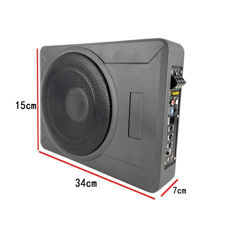 Hot Sale Underseat  Subwoof SQL 10 Inch Woofer Speaker   Active Under Power Subwoofer