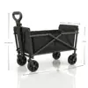 5-inch black portable folding bike