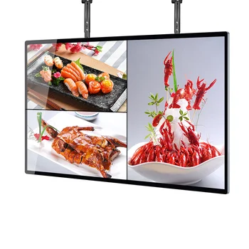43 Inch Indoor Wifi Advertising Display Ultra Thin LCD Android Digital Display Wall Mount Touch Screen OEM Tablet Kiosk SDK