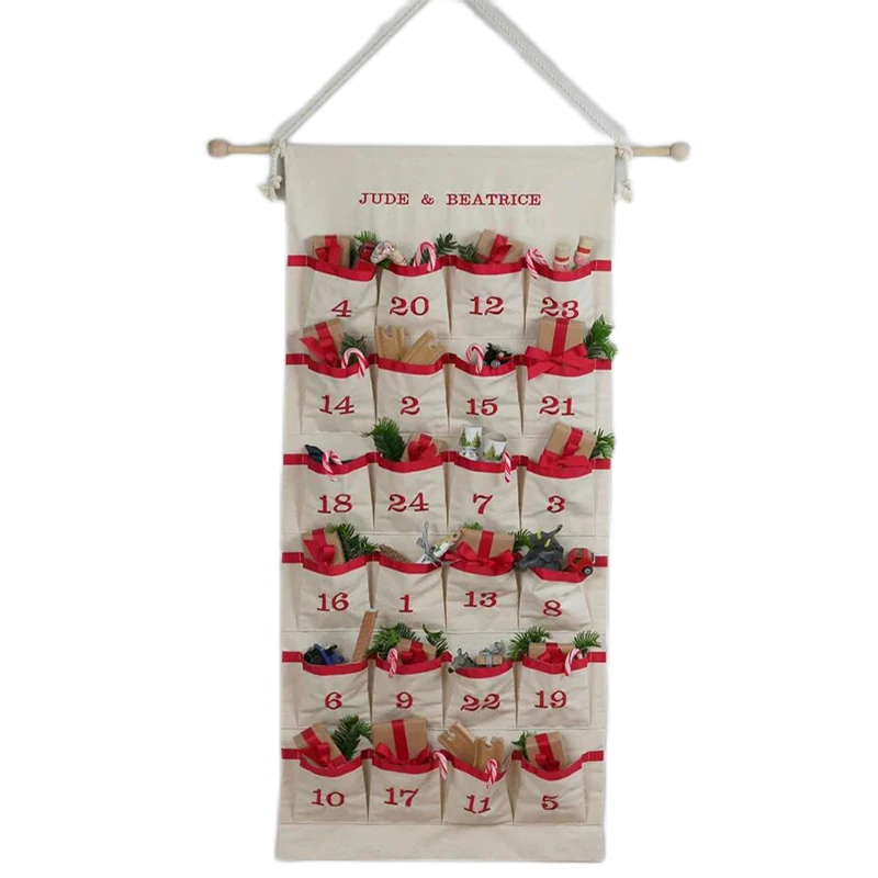 Wholesale Blank Fabric Advent Calendar Personalized Monogram Children Toys Countdown  Calendar Wall Hanging Xmas Advent Calendars - Buy Fabric Advent Calendar,Christmas  Countdown Calendar,Christmas Decoration Supplies Product on Alibaba.com