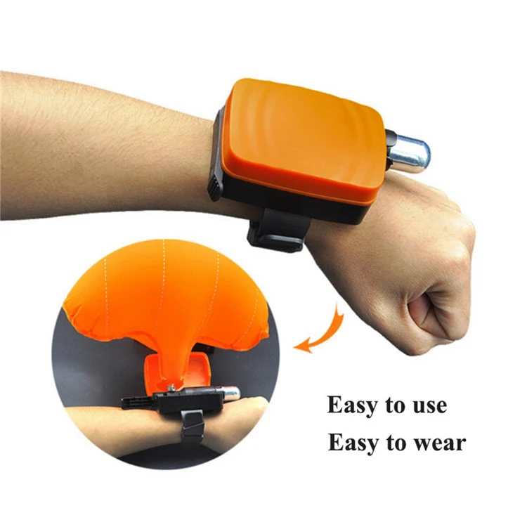 Portable Anti-Drowning Bracelet Float Swimming Safety Self Rescue Lifesaving Wristband With Carbon Dioxide Safe Device