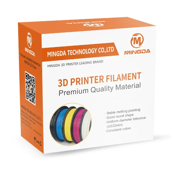 MINGDA 3Dフィラメント木材PLA ABS HIPS PA PP PE PETG 3D印刷