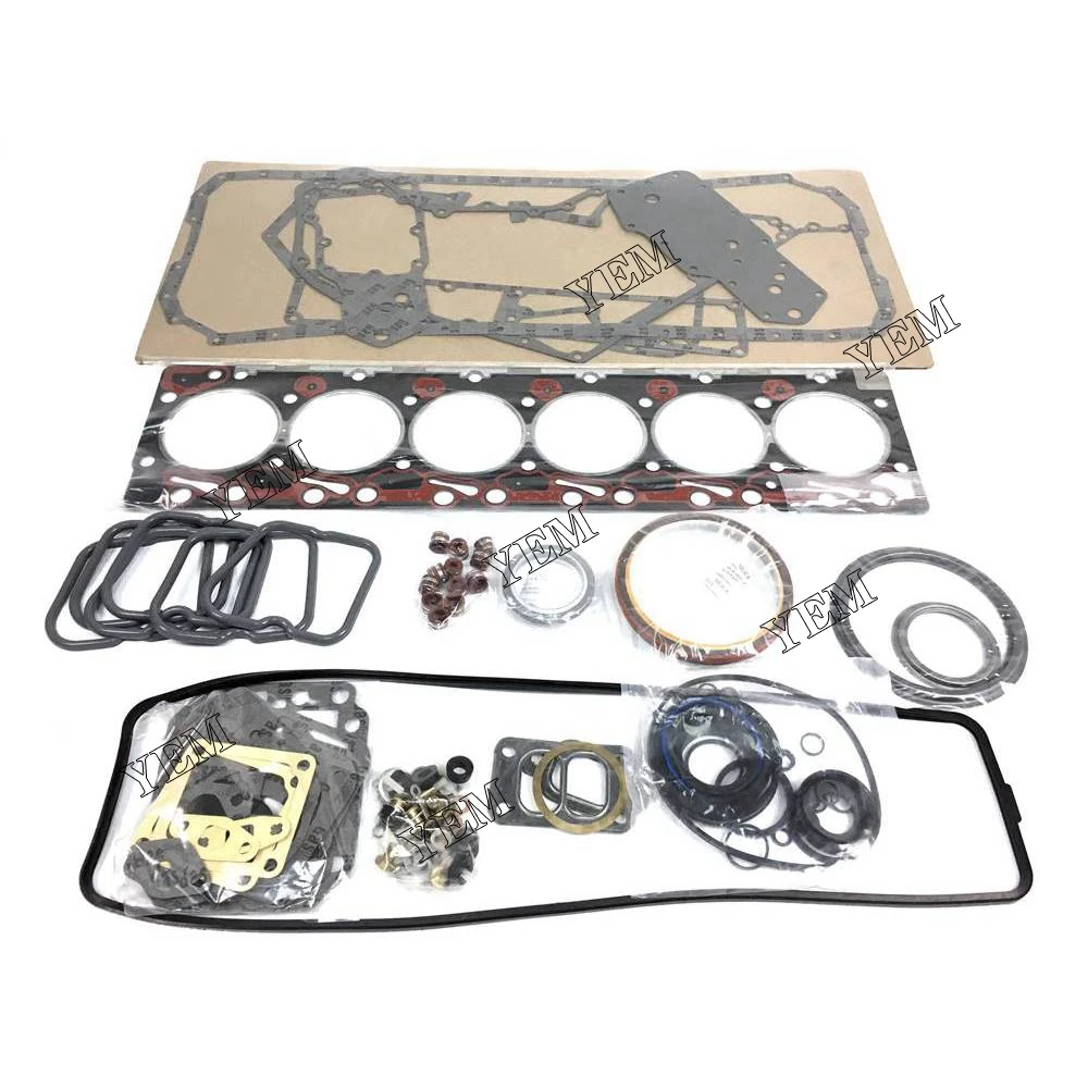 New Original Quality 6BT Overhaul Gasket Set With Head Gasket for Industrial Engines