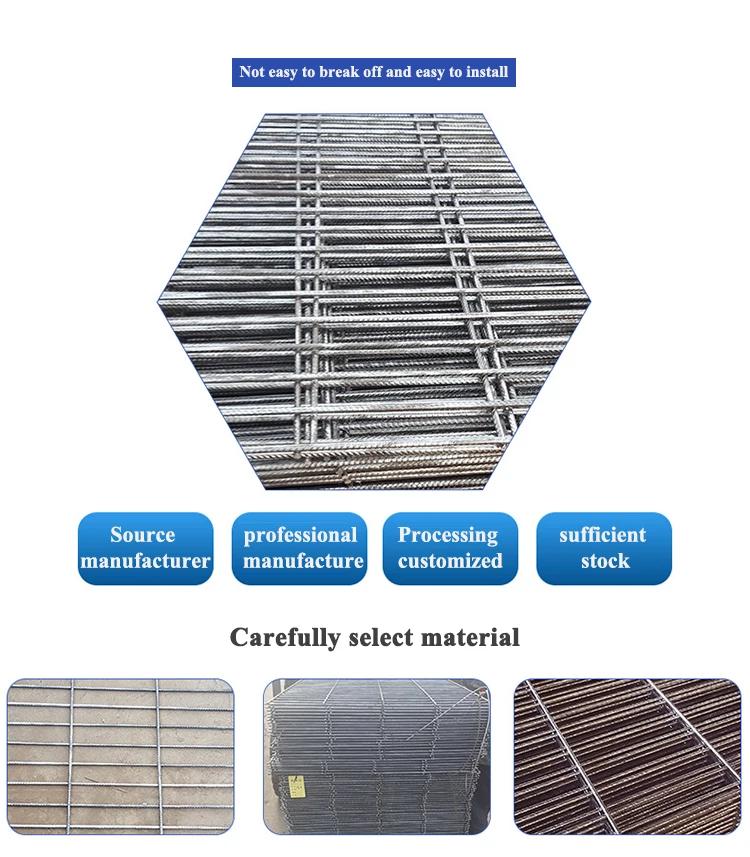 Rebar Concrete Reinforcementmetal Meshes Wire Galvanized Welded Wire