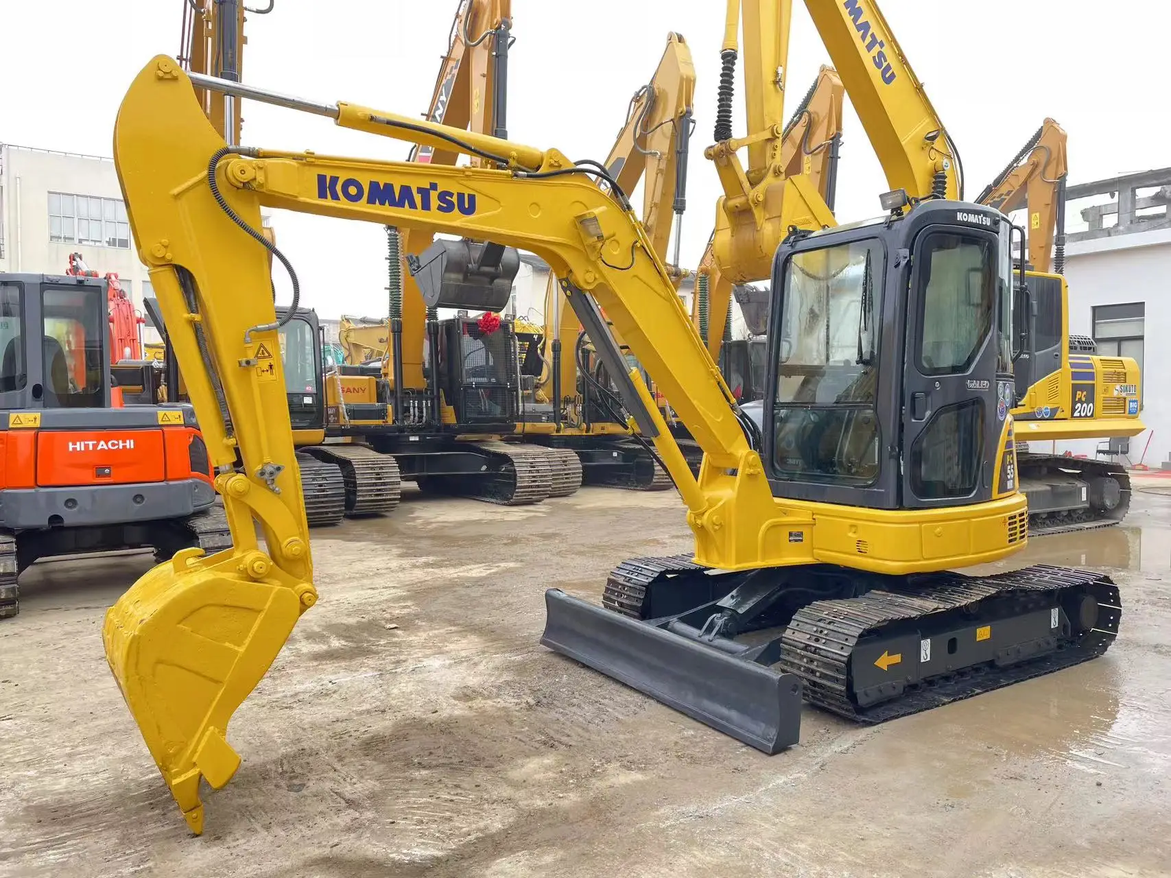Japanese Brand 2023 Used Komatsu Excavator PC30 Hydraulic Crawler Mini ...