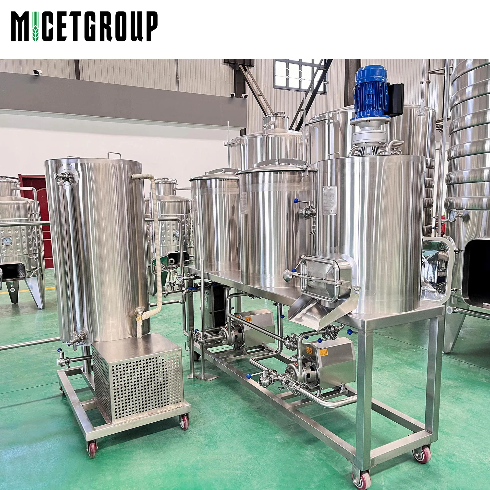 MICET 100L Complete Homebrewing Equipment Homemini Brew Nano Brewery for Sale
