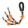 Orange Three-strand rope
