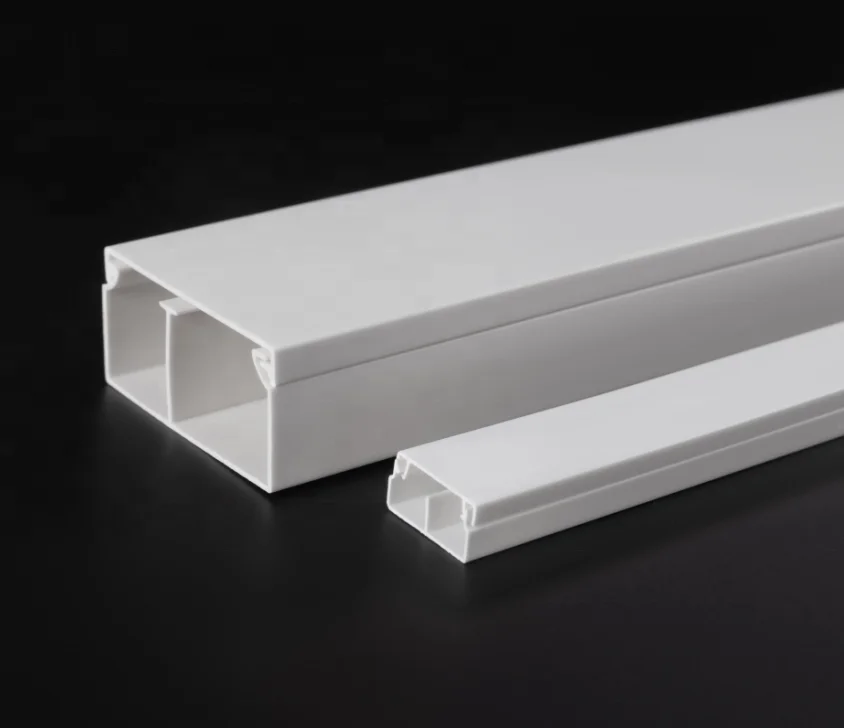 PVC Wire Cable Ducts Cable Trunking 60x40mm Ethiopia PVC Trunking Price