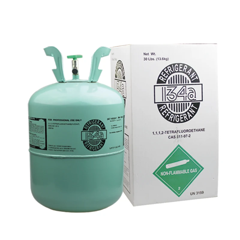 R134a Hfc Refrigerant Gas R134a Refrigerant Gas 340g 1000g Dot Cans