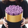 19 rose in scatola rotonda