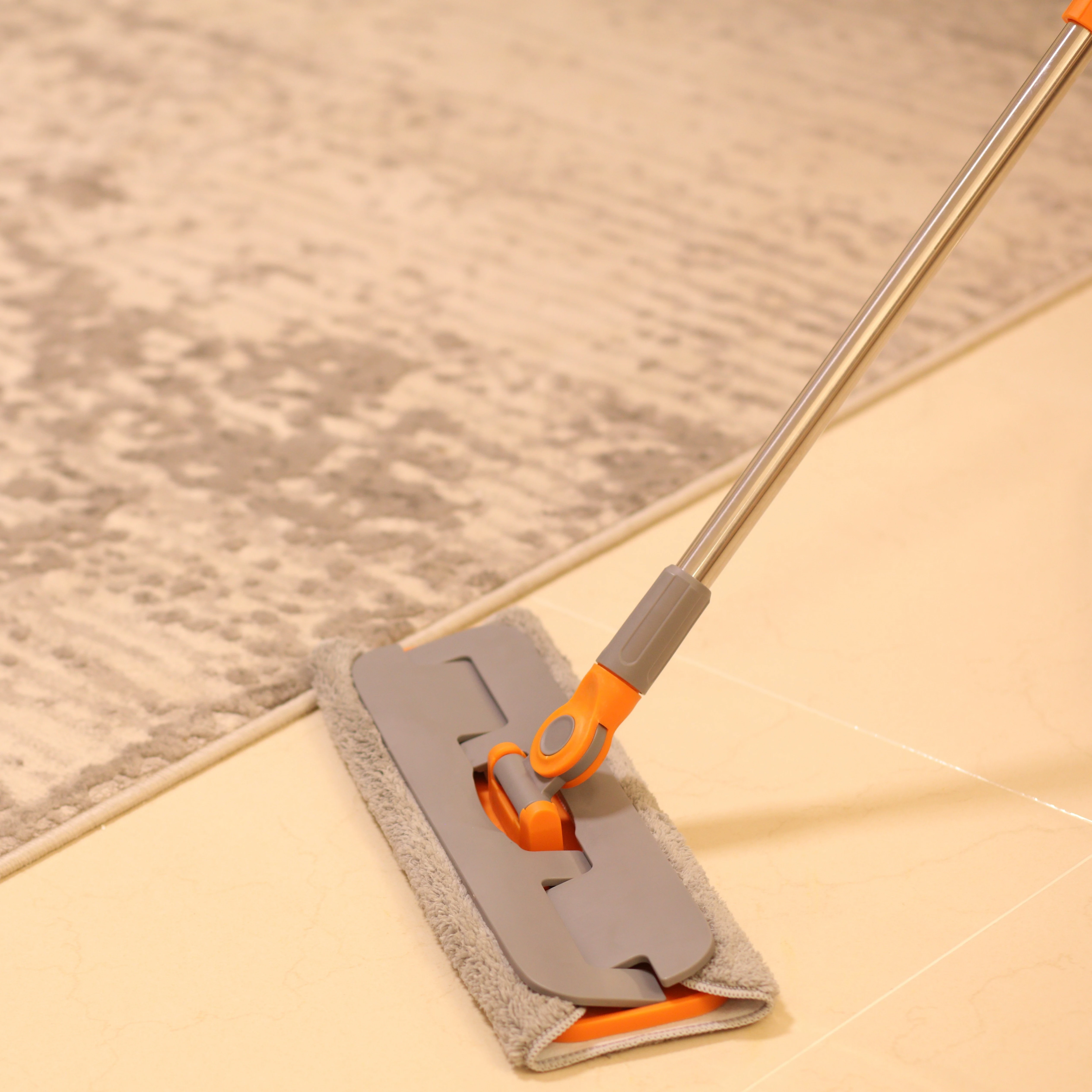 Хит продаж Швабра для чистки пола вращающаяся Съемная швабра с плоской ручкой швабры