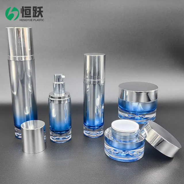 New Arrival Customize Cosmetic Bottle Packaging Empty Lotion Bottles Sets Cream Jars
