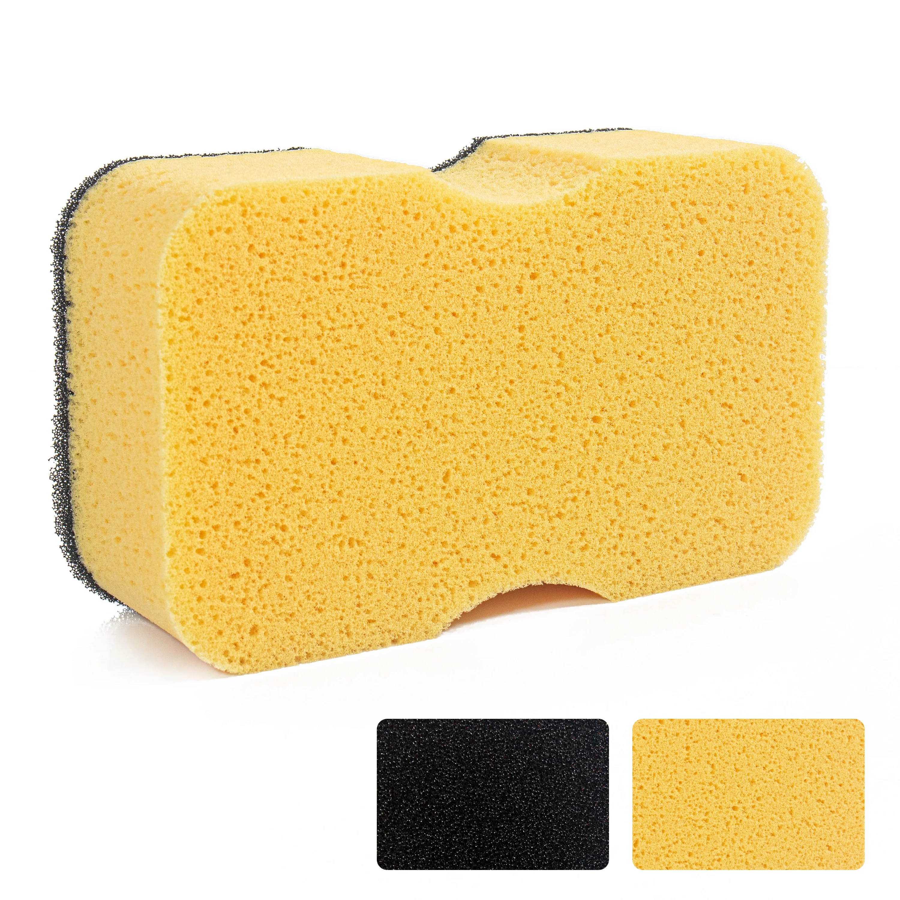 Сжатая губка для мытья автомобиля