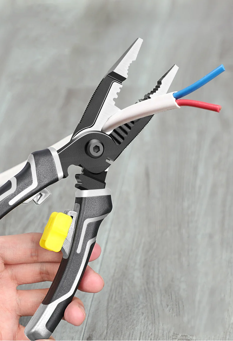 Alicates Multi Tool Set Multi Function Black Stainless Steel Cutting