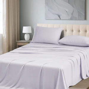 Custom 100% Bamboo Comforter Duvet Cover Set Breathable Moisture-Wicking Bed Sheets Naturally Cooling 100% Bamboo Bedding Set