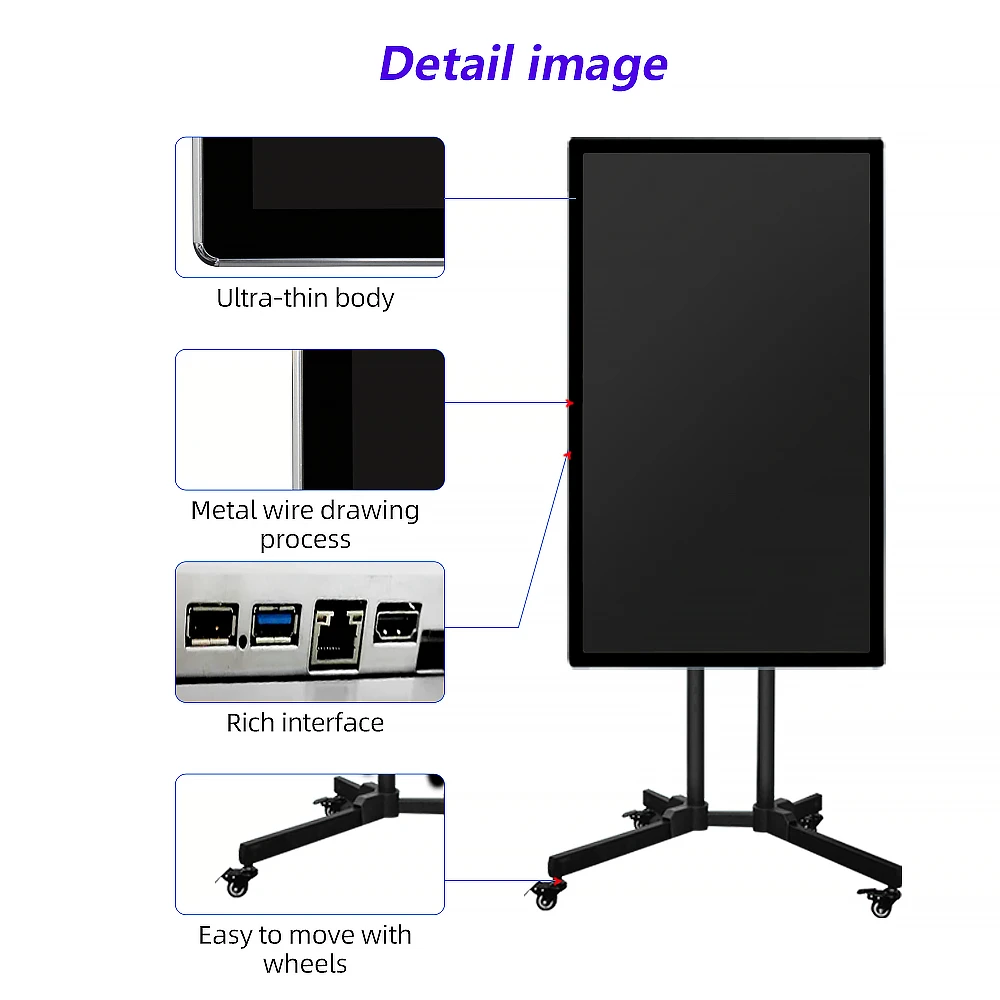 32/43/55 Inch High-Definition Touch Screen Streaming Mobile Live Broadcast  Large Screen for Tiktok/ Facebook//Instagram Network Anchor - China  Live Broadcast Screen and Live Streaming Screen price