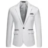 Veste de costume blanche