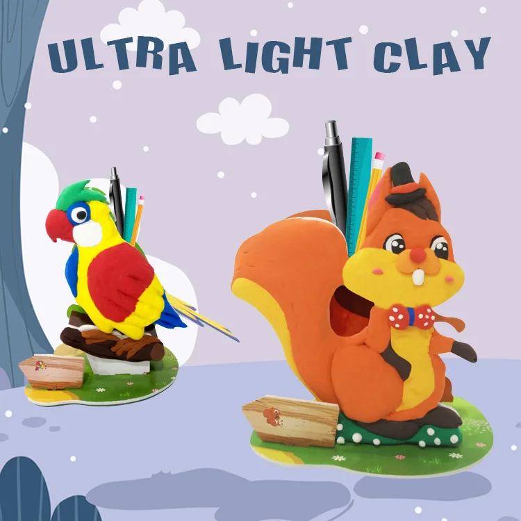 Kouyikou 3d пазл художественные изделия супер легкие Diy волшебная глина может сделать держатель фоторамки