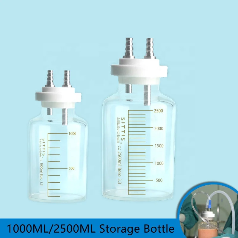 Liposuction Fat Collection Autoclavable Canister Bottle (1000mL