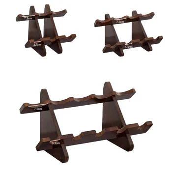 Multi-specification Rubber Wood Wine Rack Creative Inverted Wine Rack Display Piece bar Wine Bottle Display and Storage