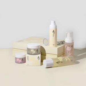 Peony Moyu Organic Soothing Hydrating Brightening Moisturizing Skincare Gift Set for Women with All Skin Types