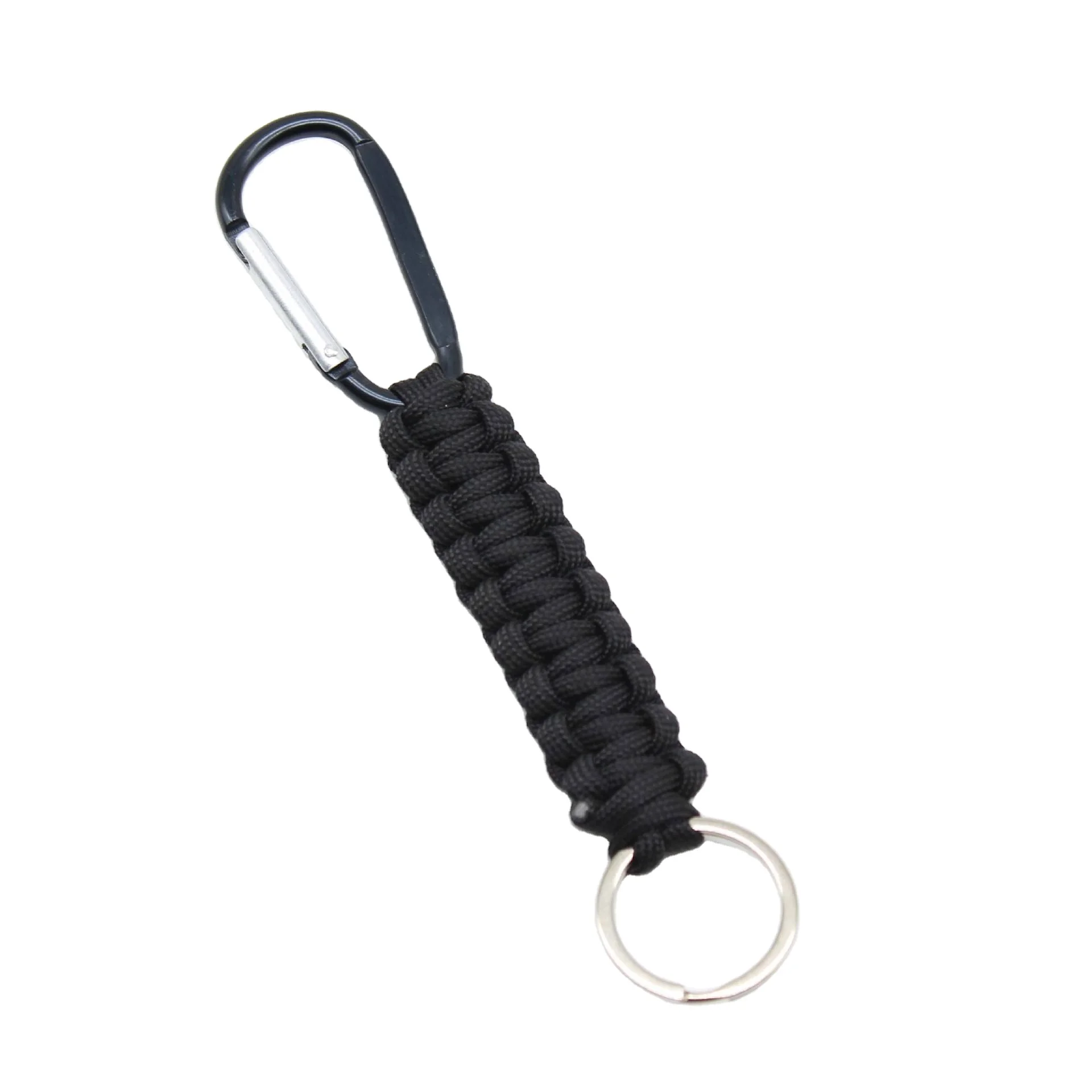 Keychain Keyring Outdoor Carabiner Hanging Hooks Parachute Cord Mommy Clip Hook Stroller Hooks for Water Bottle Keys