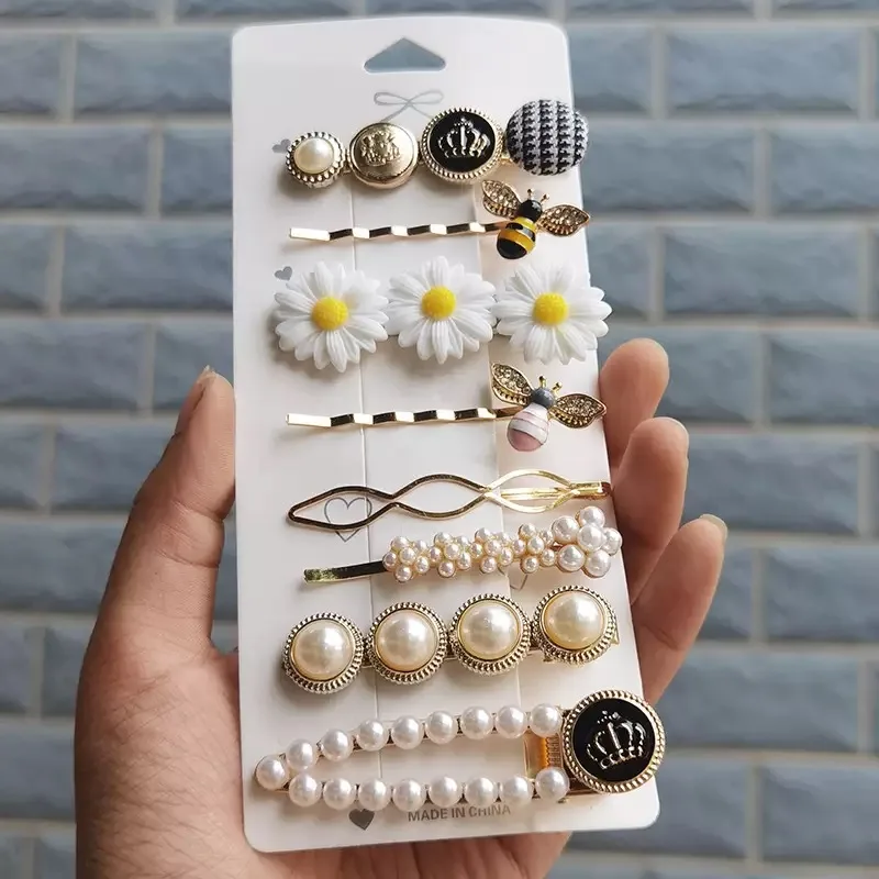 8 by YOOX VELVET AND HEARTS HAIRCLIP SET ヘアアクセサリー 8 By YOOX RESIN HEARTS HAIRCLIP SET | Mauve Women's Hair