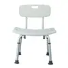White with backrest