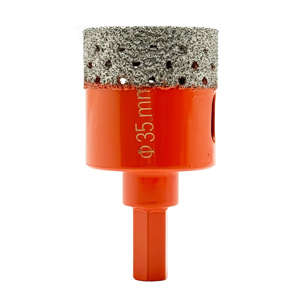 Hexagon Shank Porcelain Diamond Drill Core Bit with Spring factory