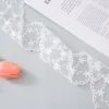 Floral Wave Trim (Bleached) 7.3cm*5 yards
