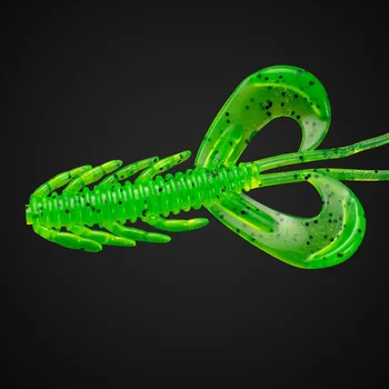 New Design 5cm/1.9g Shrimp Soft Bait Fishing Lure TPR Floating Salted Active Crayfish for Texas Rigs Jig Ned Split Drop Shot – Soft Lure – view 3