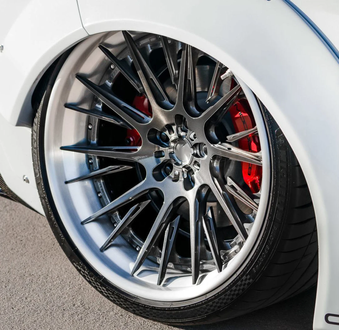 New For Audi C8 Urus Car Wheels Rims 20 Inch Deep Dish Chrome Wheel 5x114.3 5x120 5x112 Spoke Wire