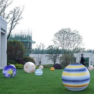 IP68 Waterproof Outdoor Luminous Planet Pattern Led Globe Light