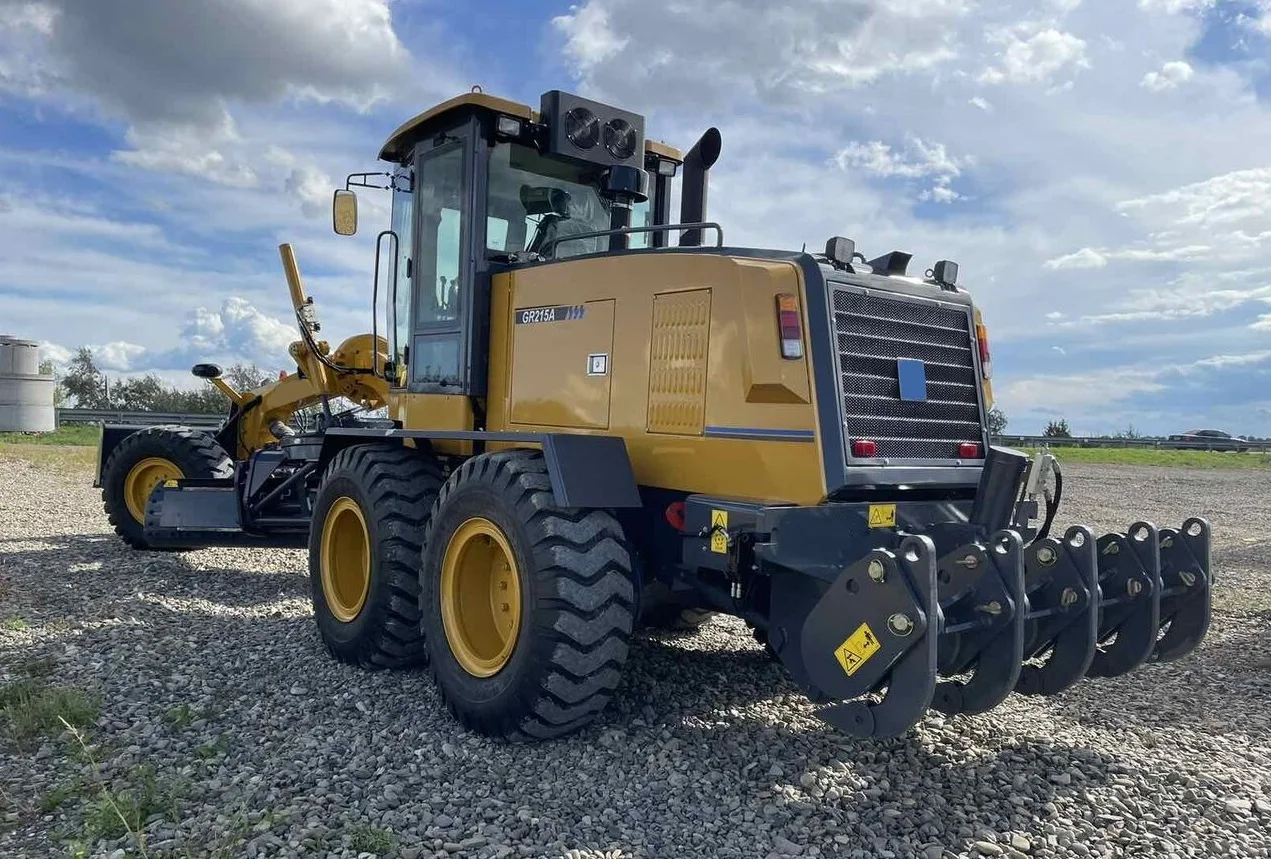 Road Construction Machinery 215HP Motor Grader GR215A Motor Grader with Ripper and Blade details