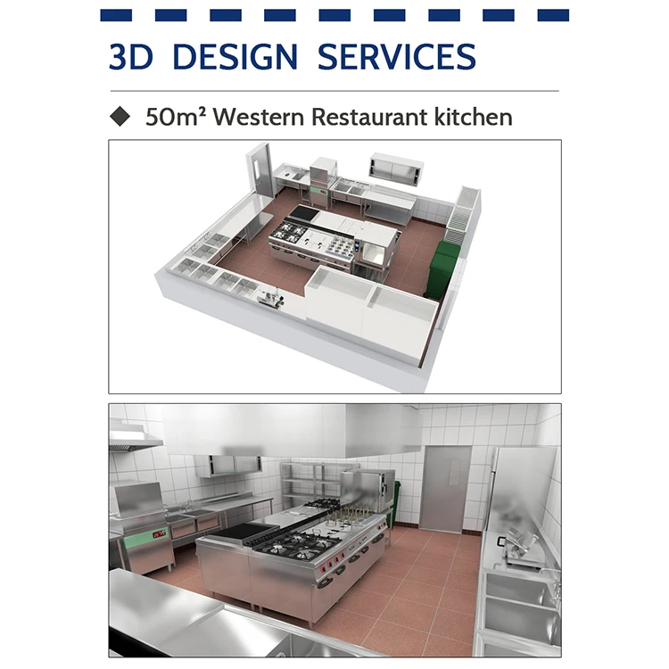 Grace Cooking Equipment Restaurant Kitchen Equipment Commercial Kitchen