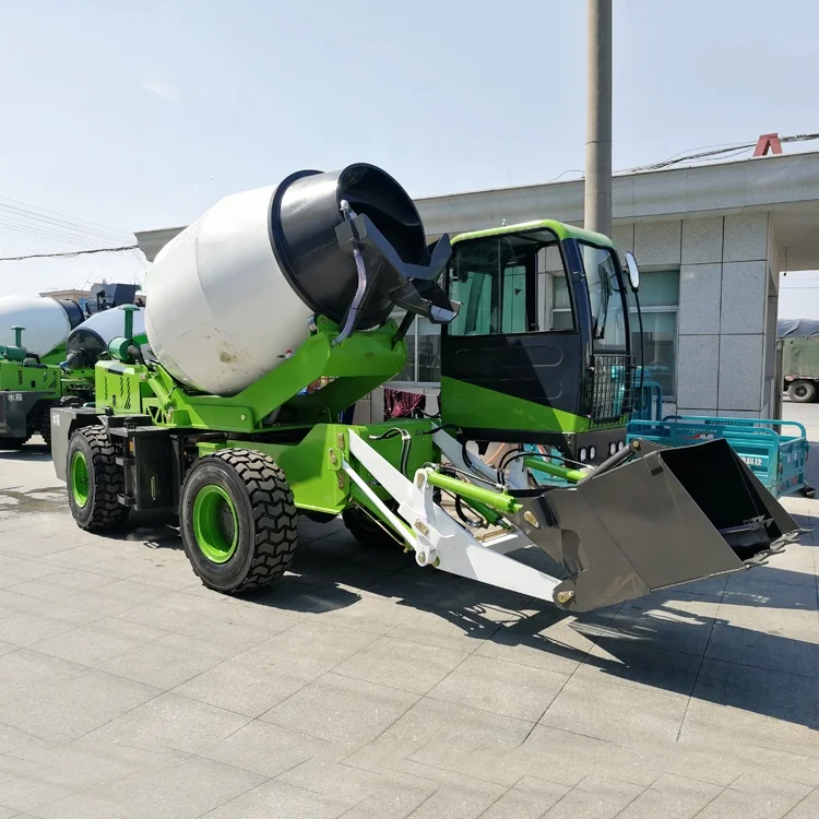 Factory Price Large Capacity Self Loading diesel Concrete Mixer Truck